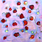 Original oil still life painting no.491