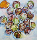 Original oil still life painting no.510