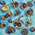 Original oil still life painting no.514