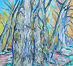 Original oil landscape paintings no.539