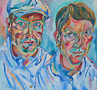 Original portrait painting no.556