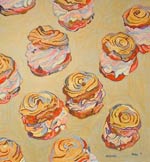 Original oil still life painting no.596