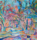 Original oil landscape paintings no.599