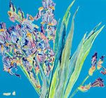 Original oil flower painting no.624