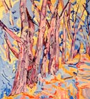 Original oil landscape paintings no.641