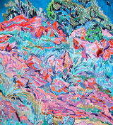 Original oil landscape paintings no.673