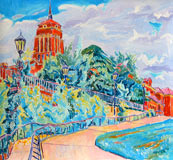 Original oil landscape paintings no.685