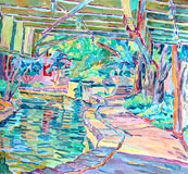 Original oil landscape paintings no.687