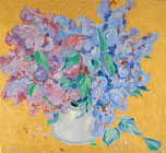 Original oil flower painting no.709