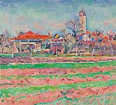 Original oil landscape paintings no.724