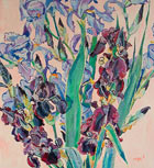 Original oil flower painting no.748