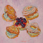 Original oil still life painting no.821