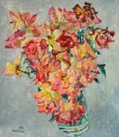 Original oil flower painting no.894