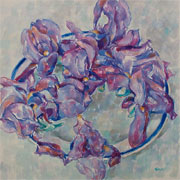 Original oil flower painting no.993