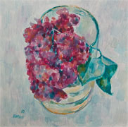 Original oil flower painting no.997